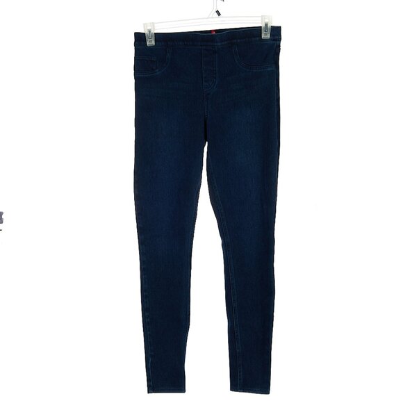Spanx Dark Blue Skinny Jean Women's Large - Picture 1 of 5
